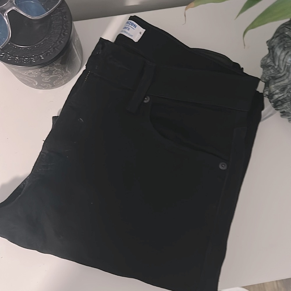 Denizen by Levi's Black Slim Straight Jeans